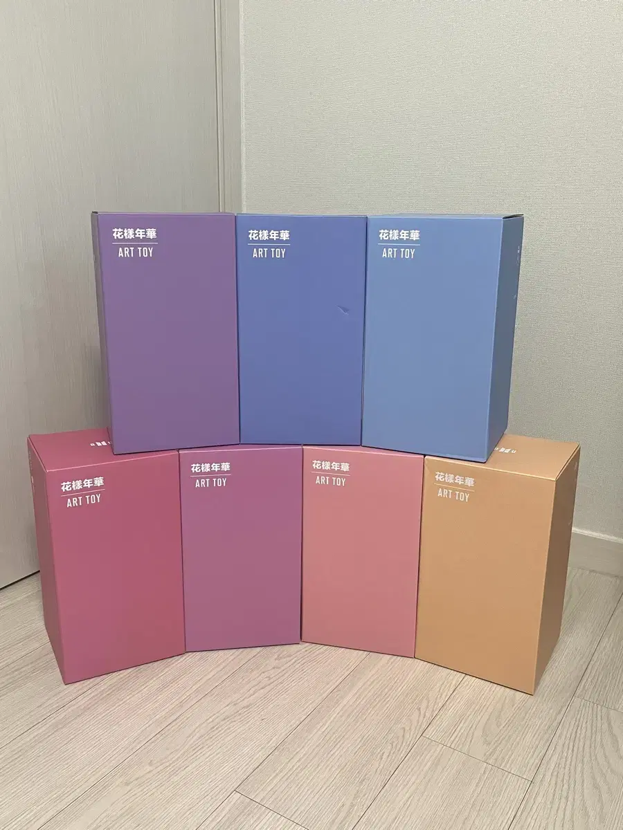 화양연화 아트토이 full set